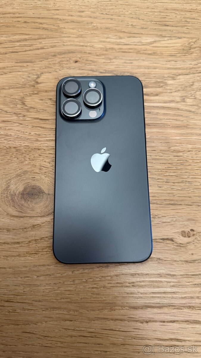 iPhone 15 Pro Max - 256 GB - čierna farba