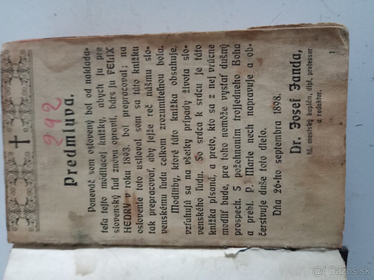 Staré modlitebné knižky