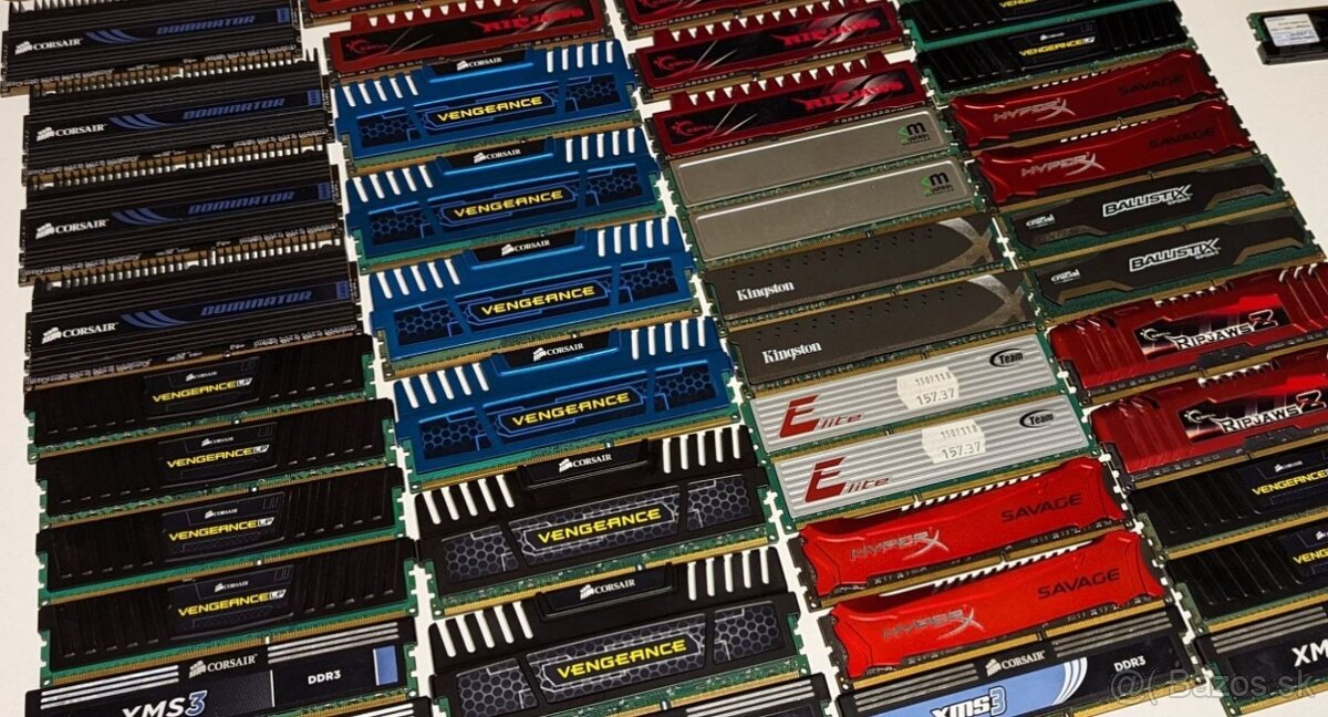 DDR3 RAM s chladičom