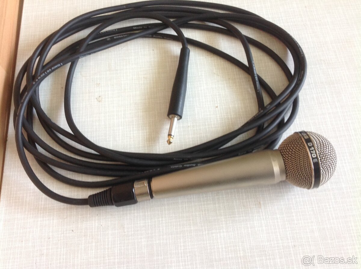 DYNAMICKE MIKROFONY: AKG D170E, SHURE C606, AUDIO METAL