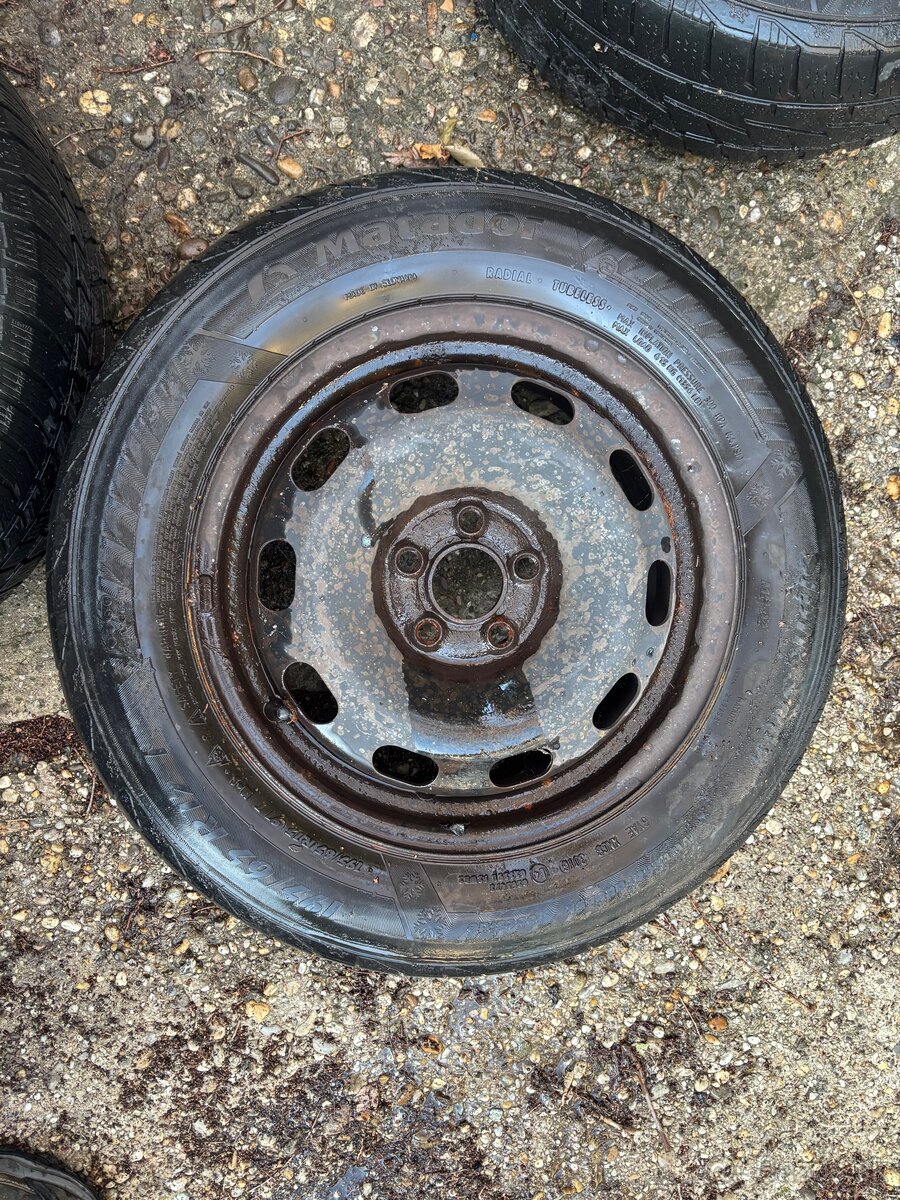Oceľové disky 5x112 4ks set
