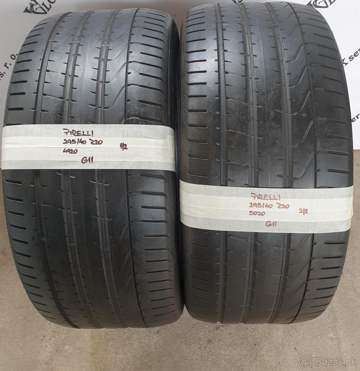 Letné pneumatiky 295/40 R20 PIRELLI DOT4920