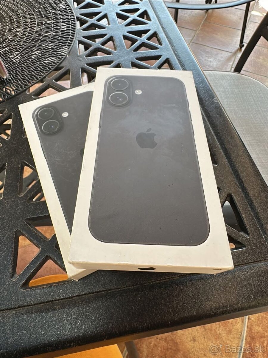 2x IPhone 16 128BG čierny