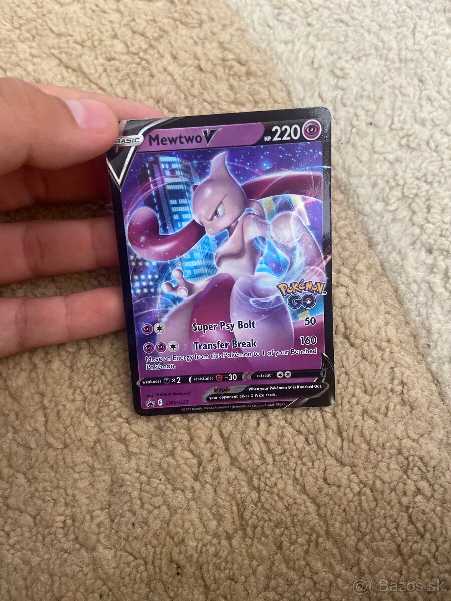 Pokemon karta + odznak