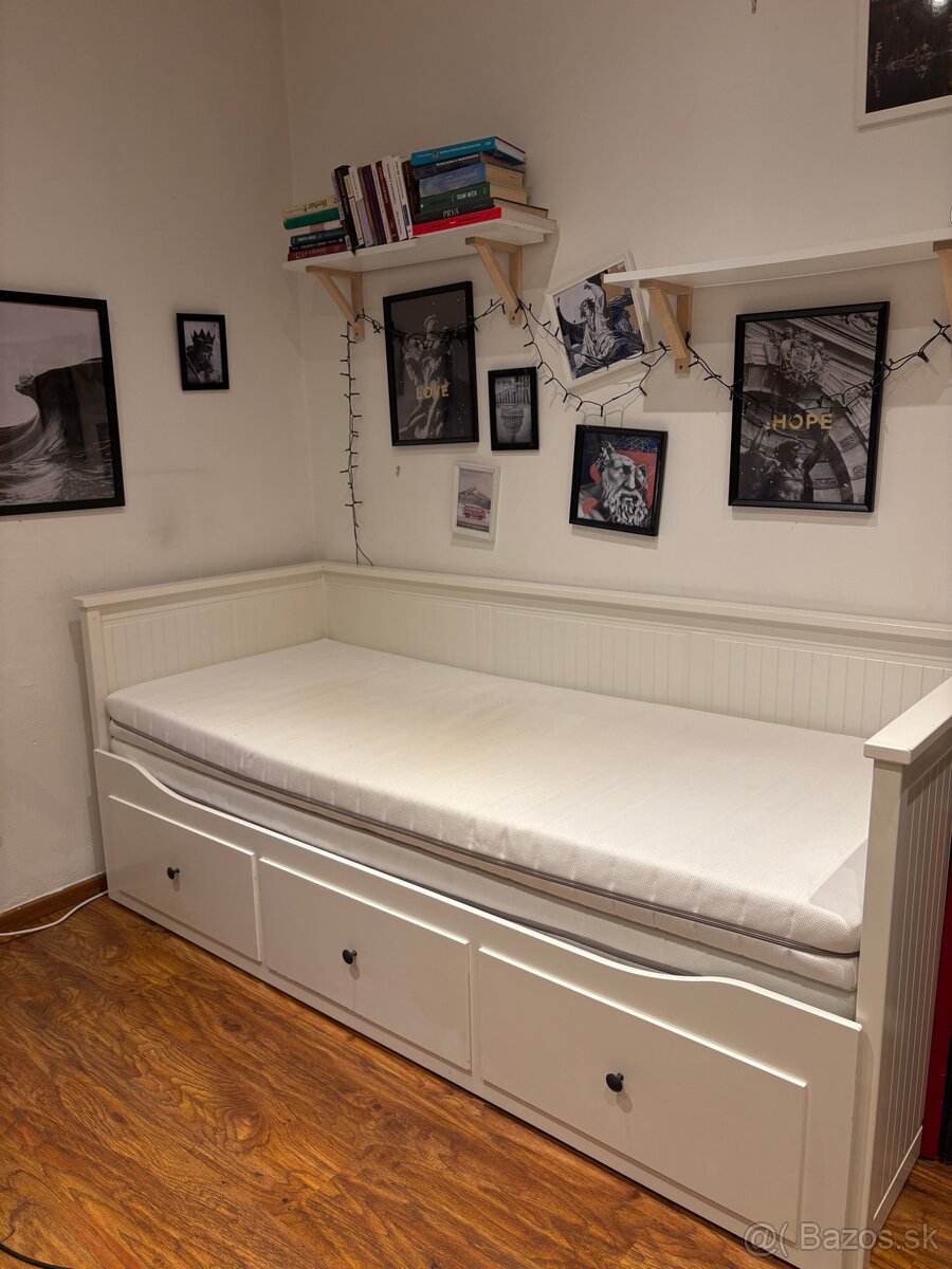 Rozkladacia posteľ IKEA Hemnes
