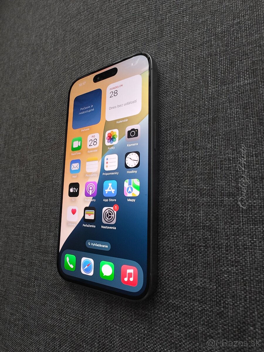Iphone 15 Pro natural Titanium