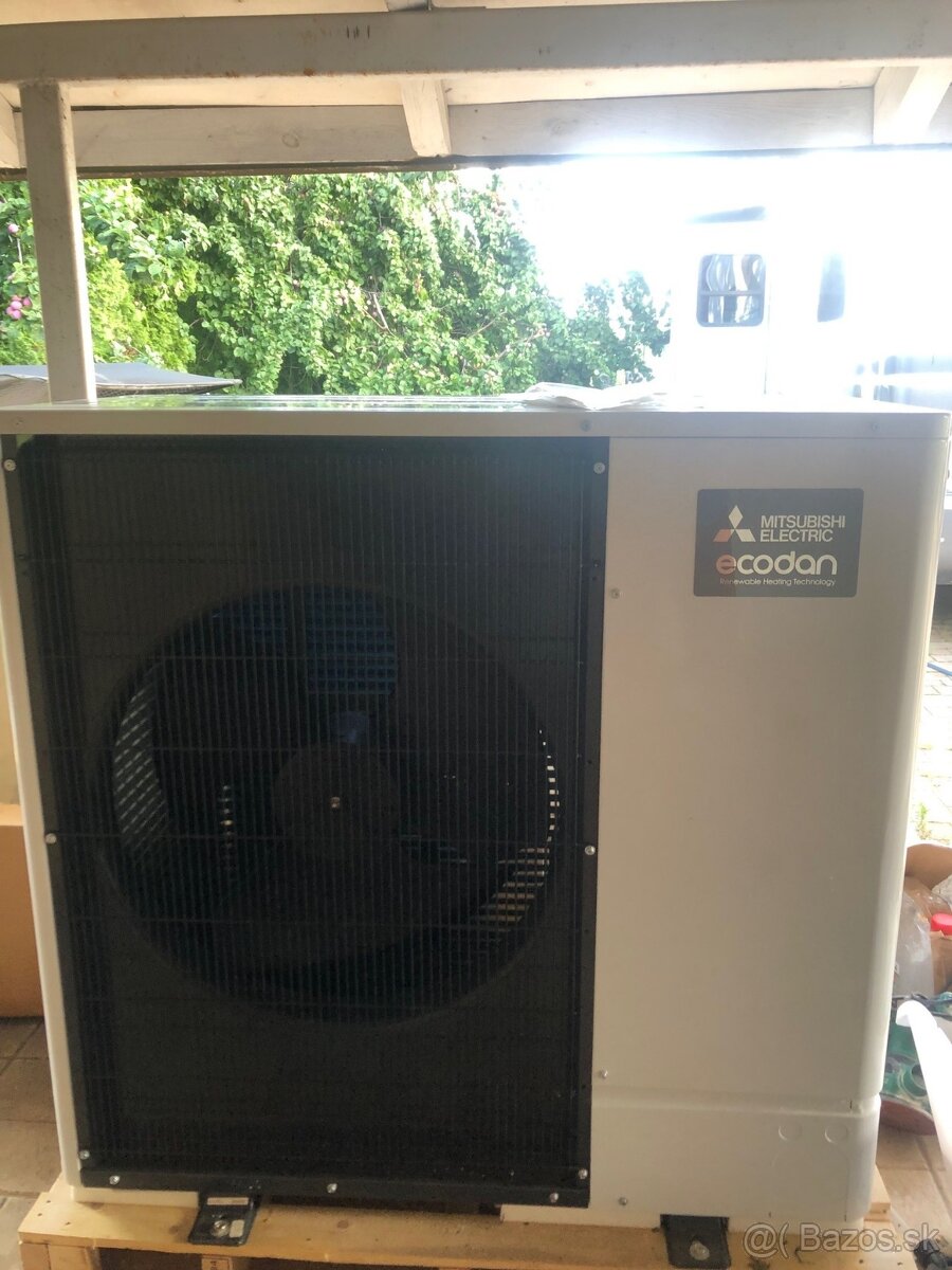 Mitsubishi Ecodan 10 KW - nové tepelné čerpadlo