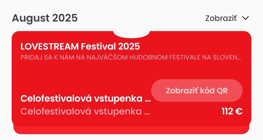 PREDÁM SOS LÍSTOK NA LOVESTREAM