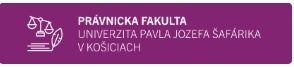 Právnická fakulta UPJŠ magisterské štúdium