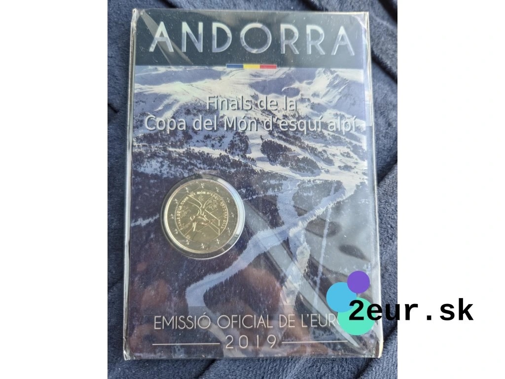 2eur.sk - pamätné 2€ euro Andorra - Proof + BU
