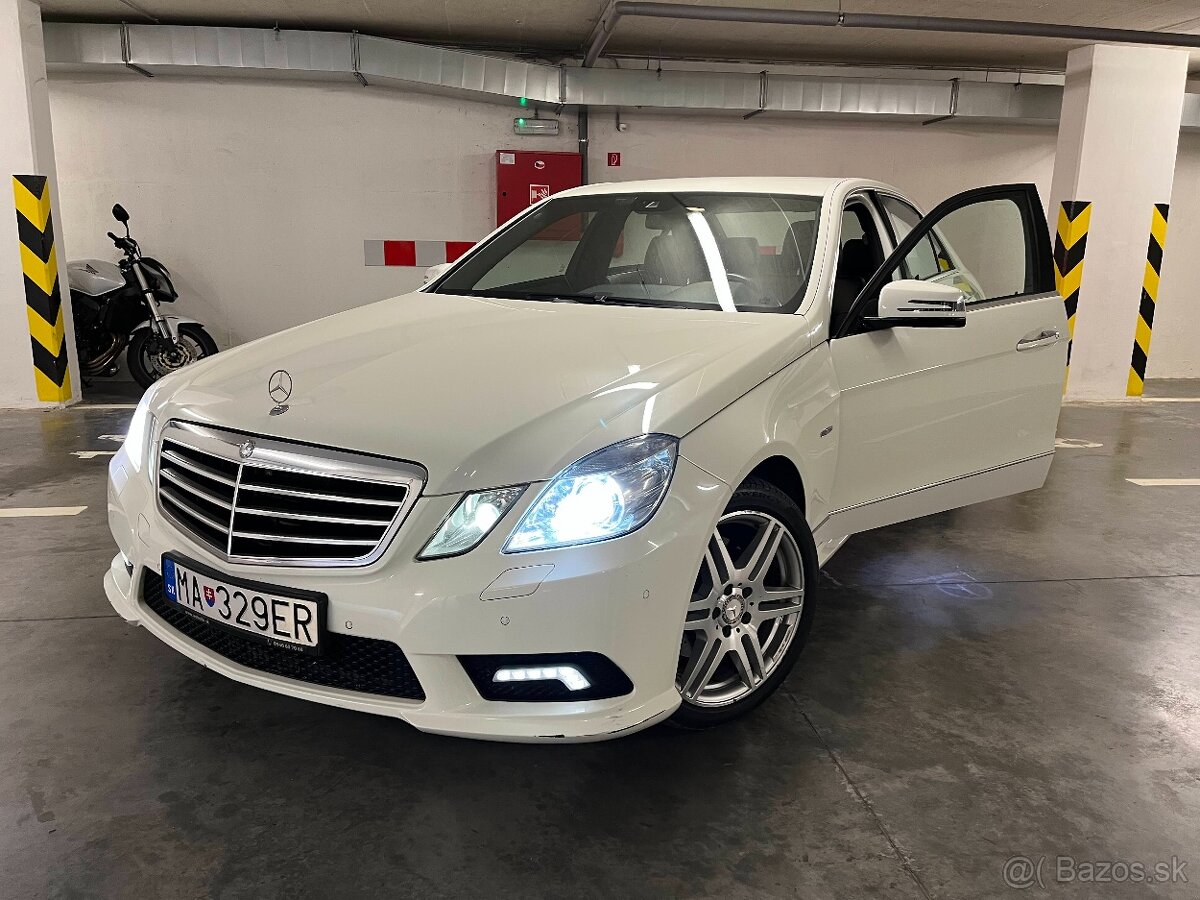Mercedes E trieda 350 CDI BlueEFFICIENCY 4matic AMG packet