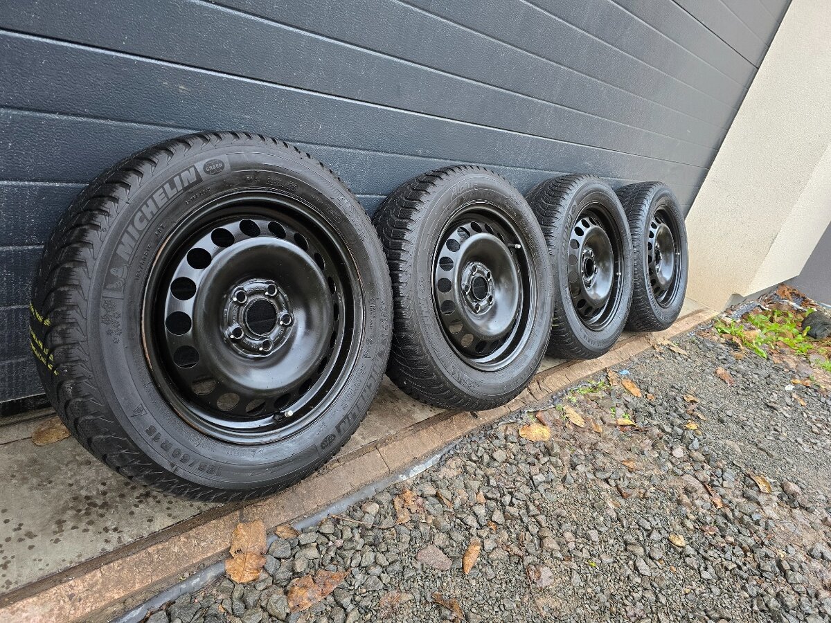 Zimná Sada ŠKODA FABIA/Vw Polo, Ibiza 185/60 R15 Michelin