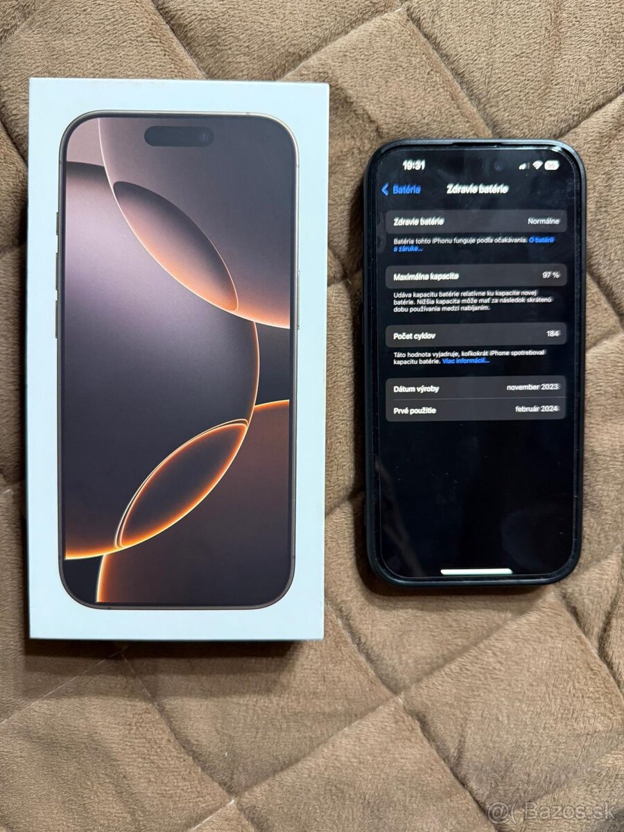 Iphone 15 pro 128gb vo vybornom stave.Este v zaruke.