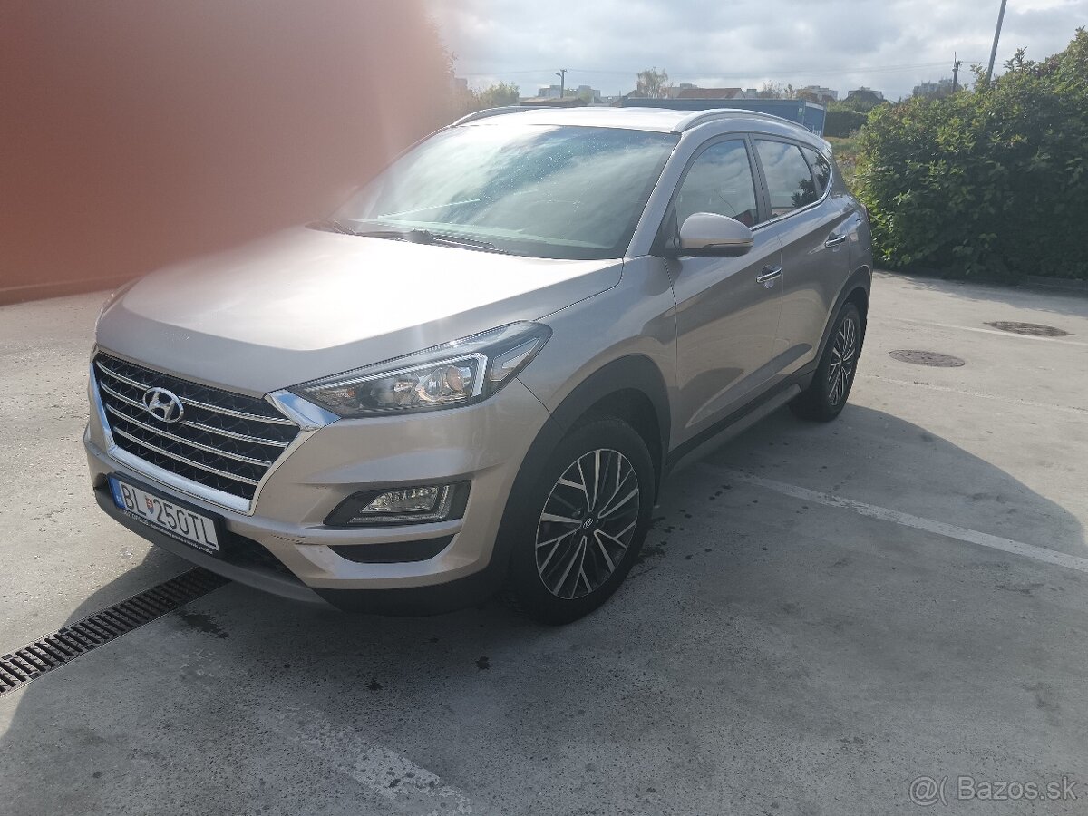 Hyundai Tucson 1.6GDI, 130kw, 4x4, kupované na SK