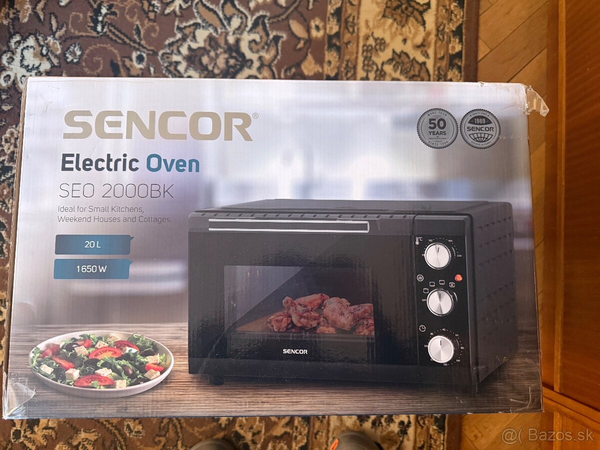 Elektrická rúra Sencor SEO 2000BK