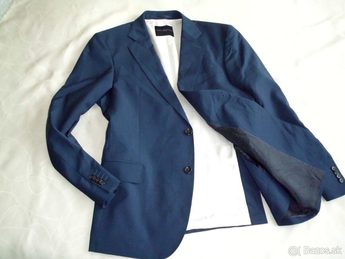 Tommy Hilfiger Tailored pánske sako tenšie nenosené L