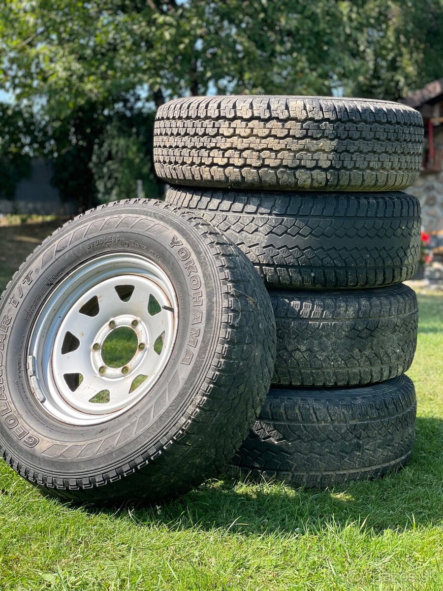 Kolesá 6x139,7 r16 L200,Pajero,Patrol,HILUX