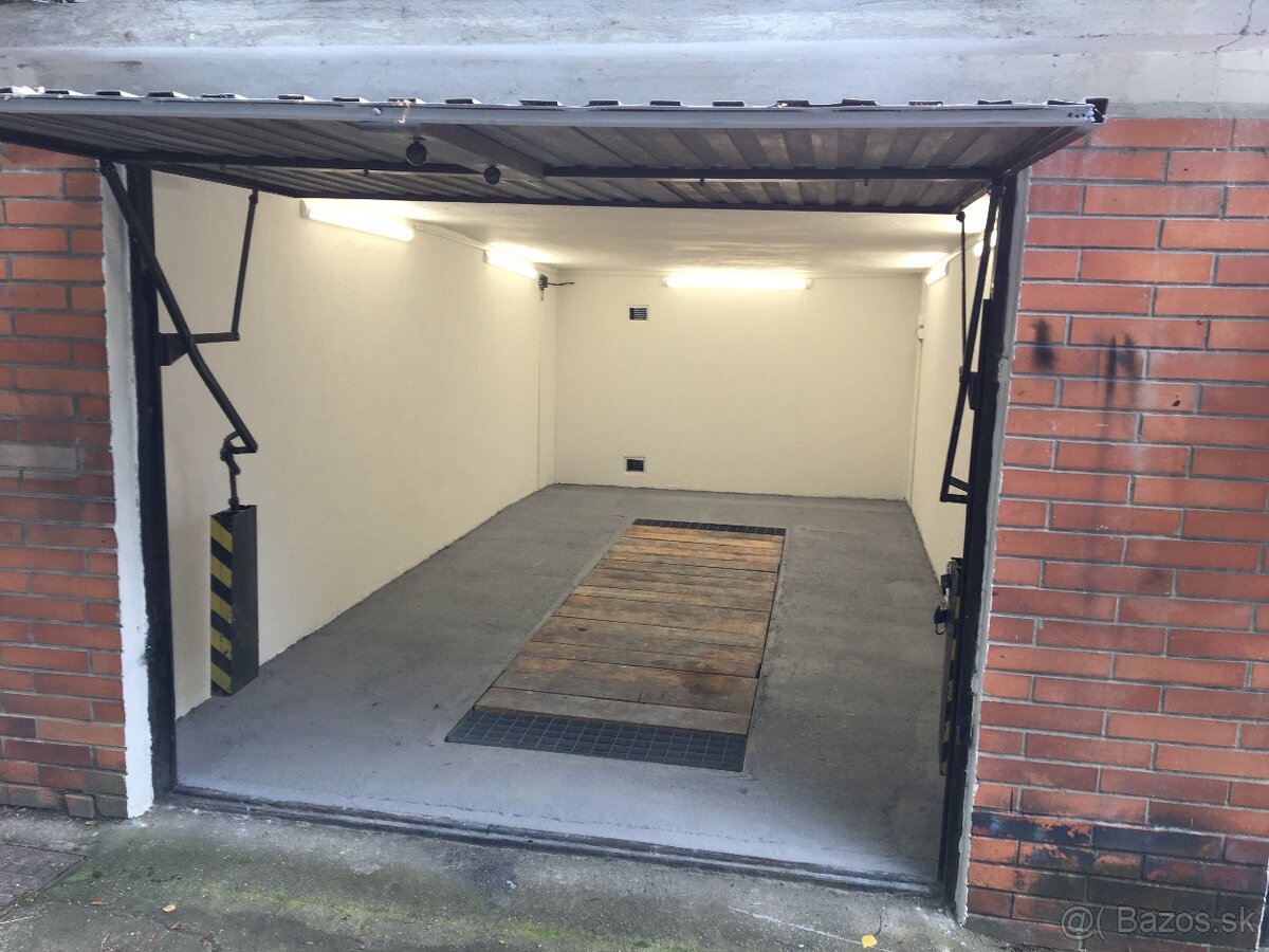 Prenajmem garáž s jamou a elektrikou Zlaté Moravce