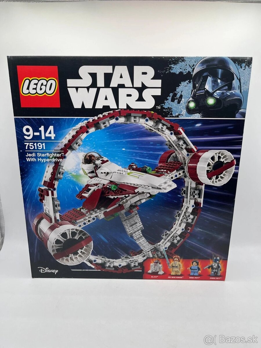 LEGO Star Wars Jedi Starfighter with Hyperdrive 75191