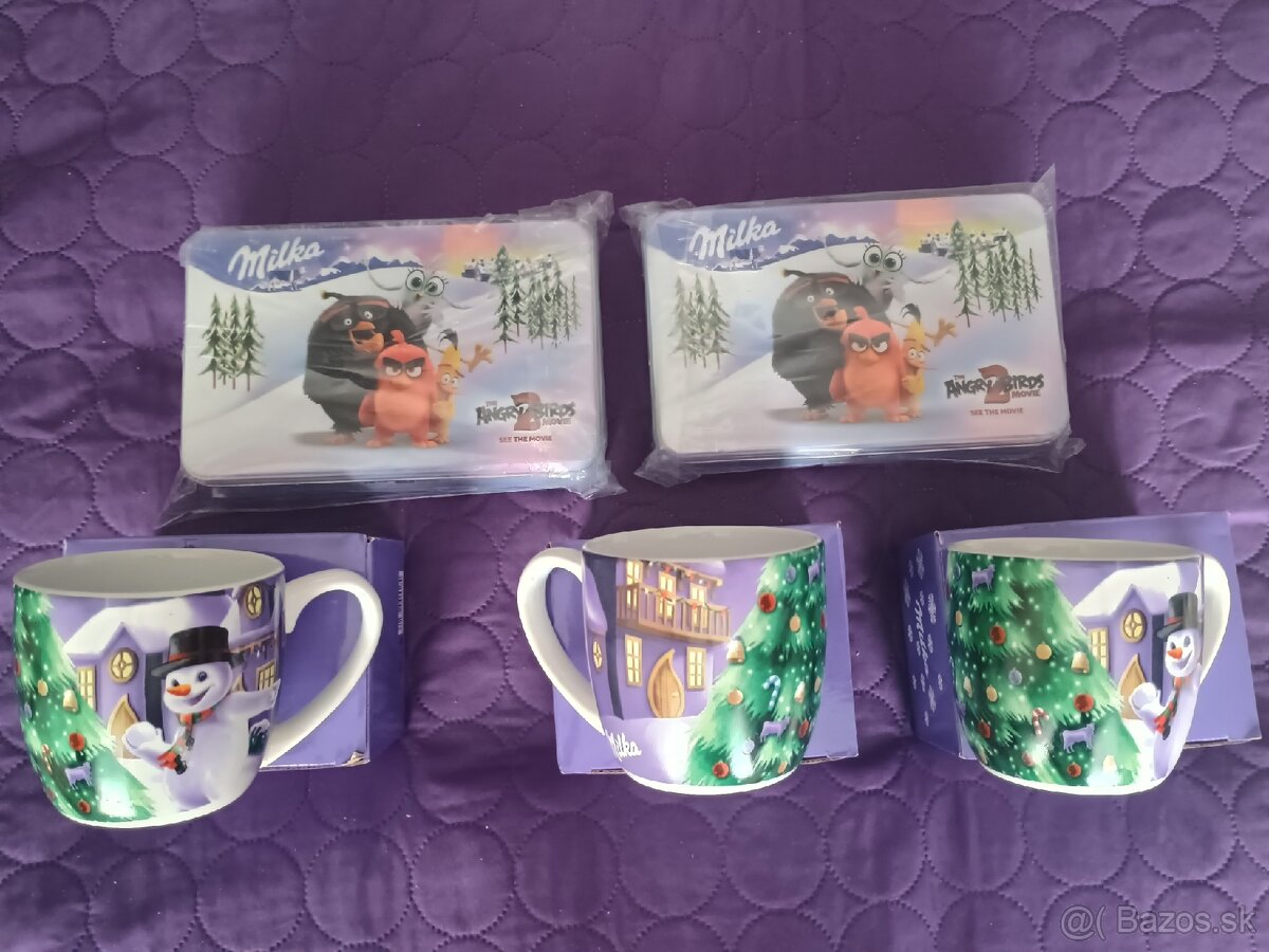 Vianočné hrnčeky Milka