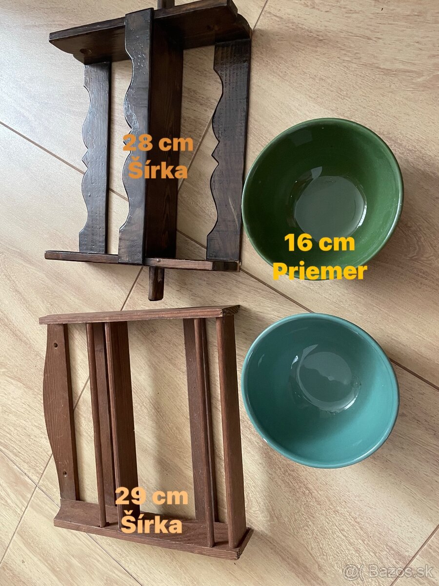 ☎️Drevené poličky, misky ☎️
