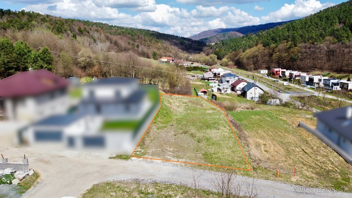 Stavebný pozemok 1182 m2 v Bardejovskej Novej Vsi ul. Buková