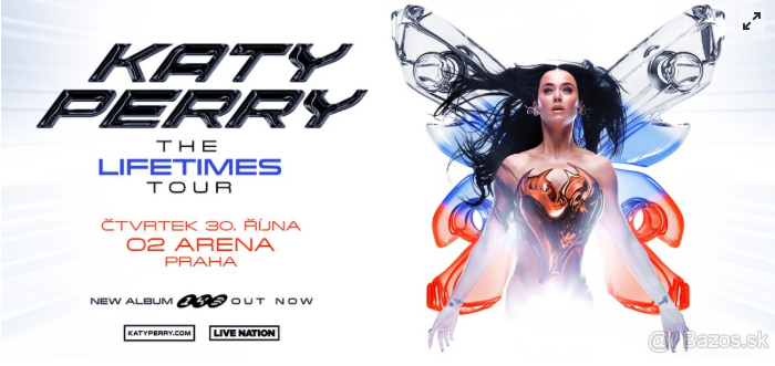 KATY PERRY PRAHA