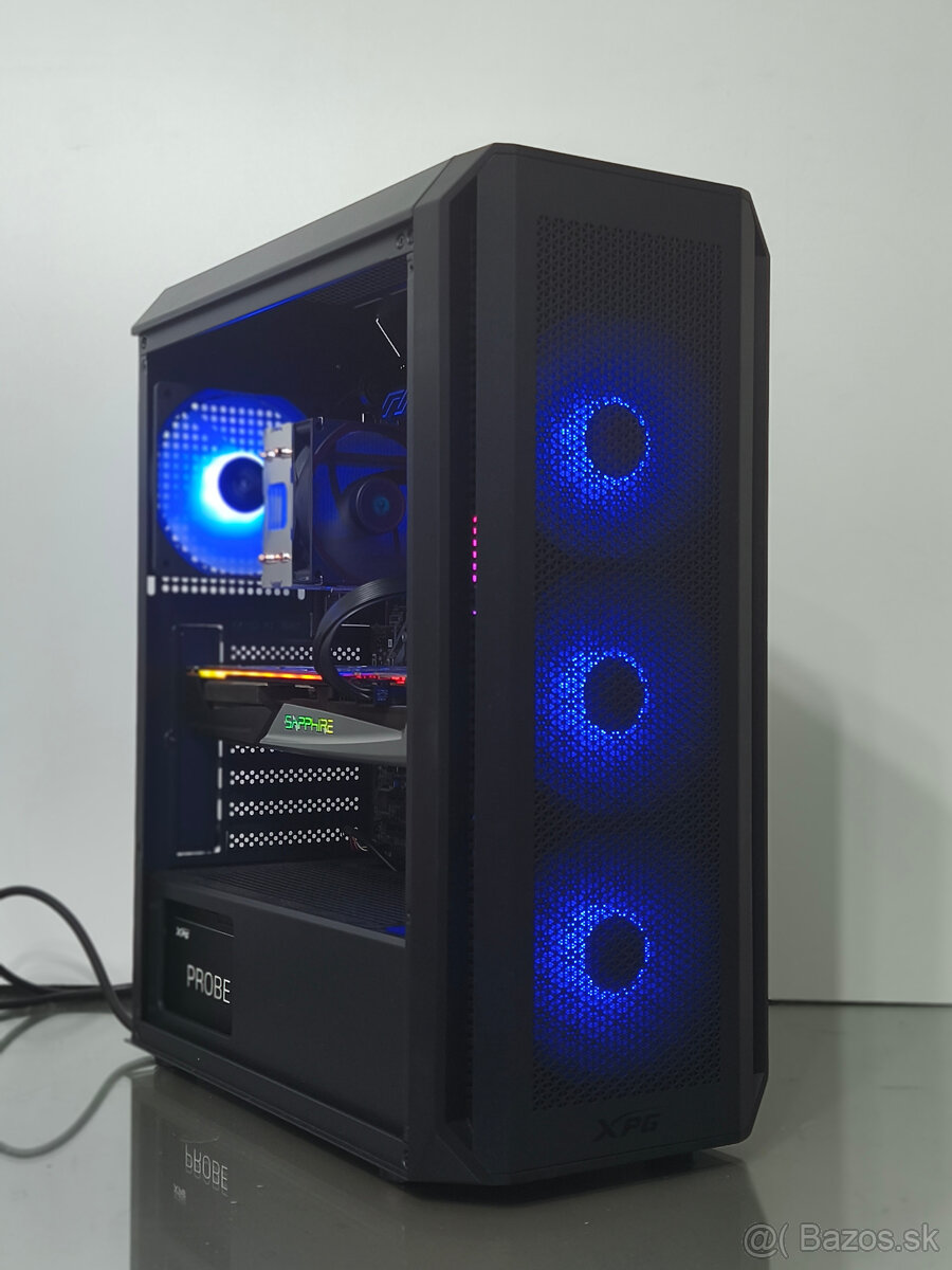 Herný PC – Ryzen 5 5600 / RX 5700 XT / 16GB RAM/ 500GB NVMe