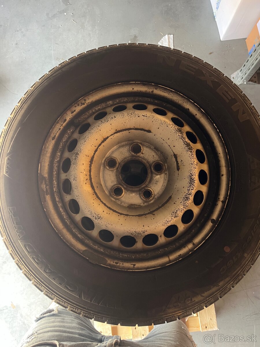 Plechove disky na vw multivan t6