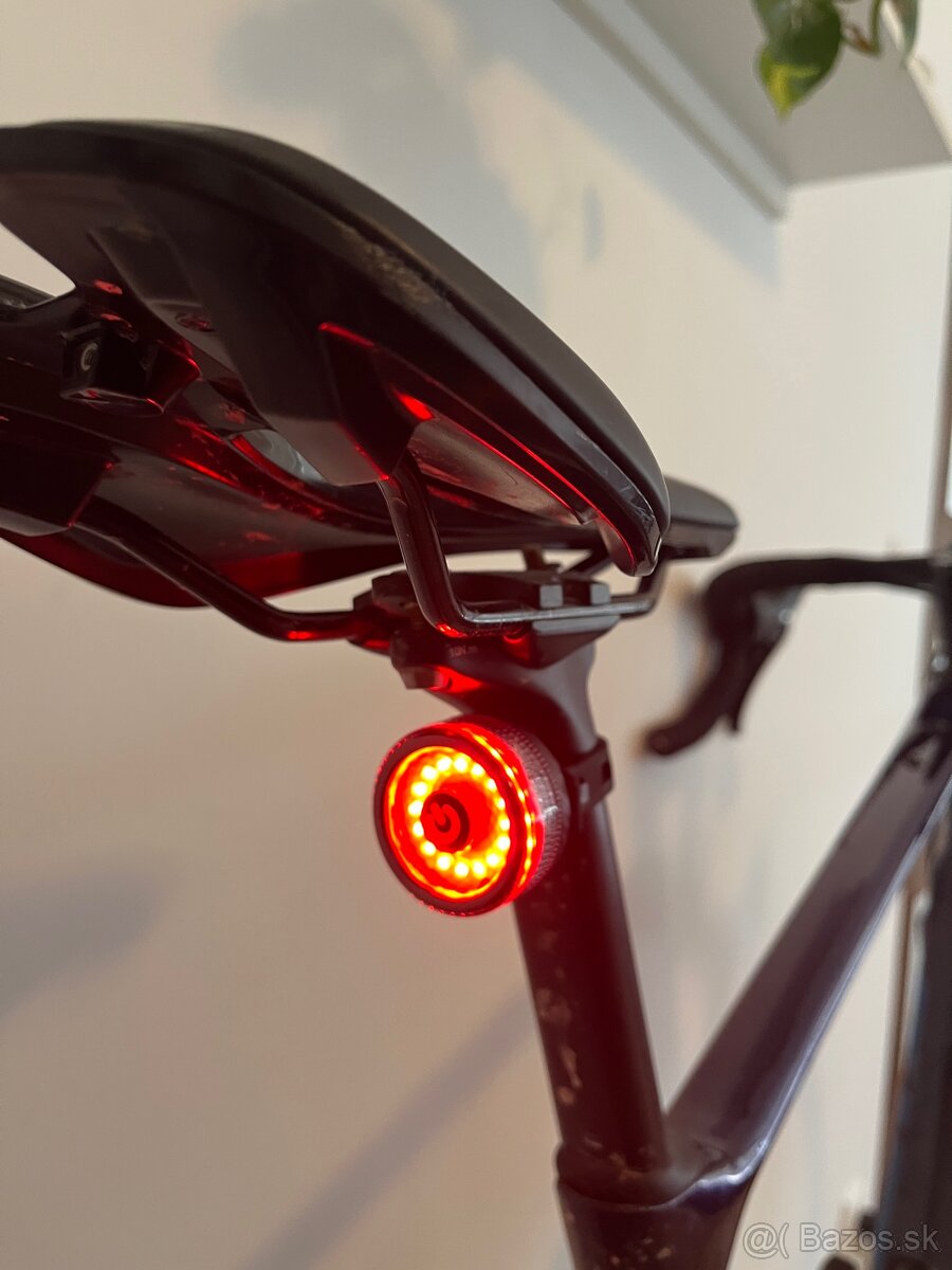 Nové zadné svetlo na bicykel