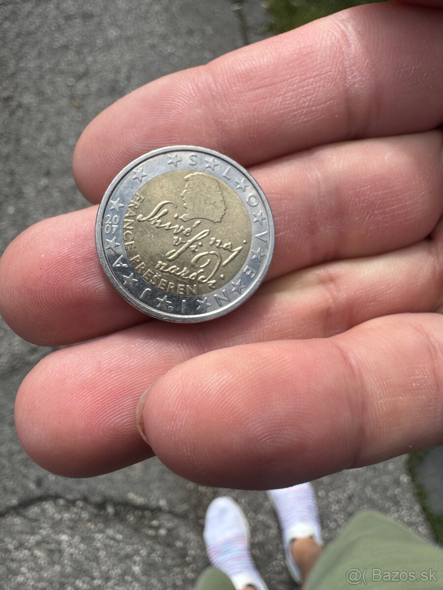 2 euro 2018 Slovinsko ob.UNC