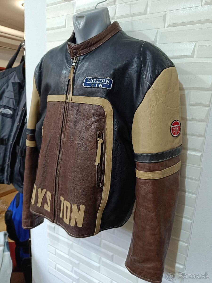 Kožená bunda značky CHYSTON veľkosť 2XL