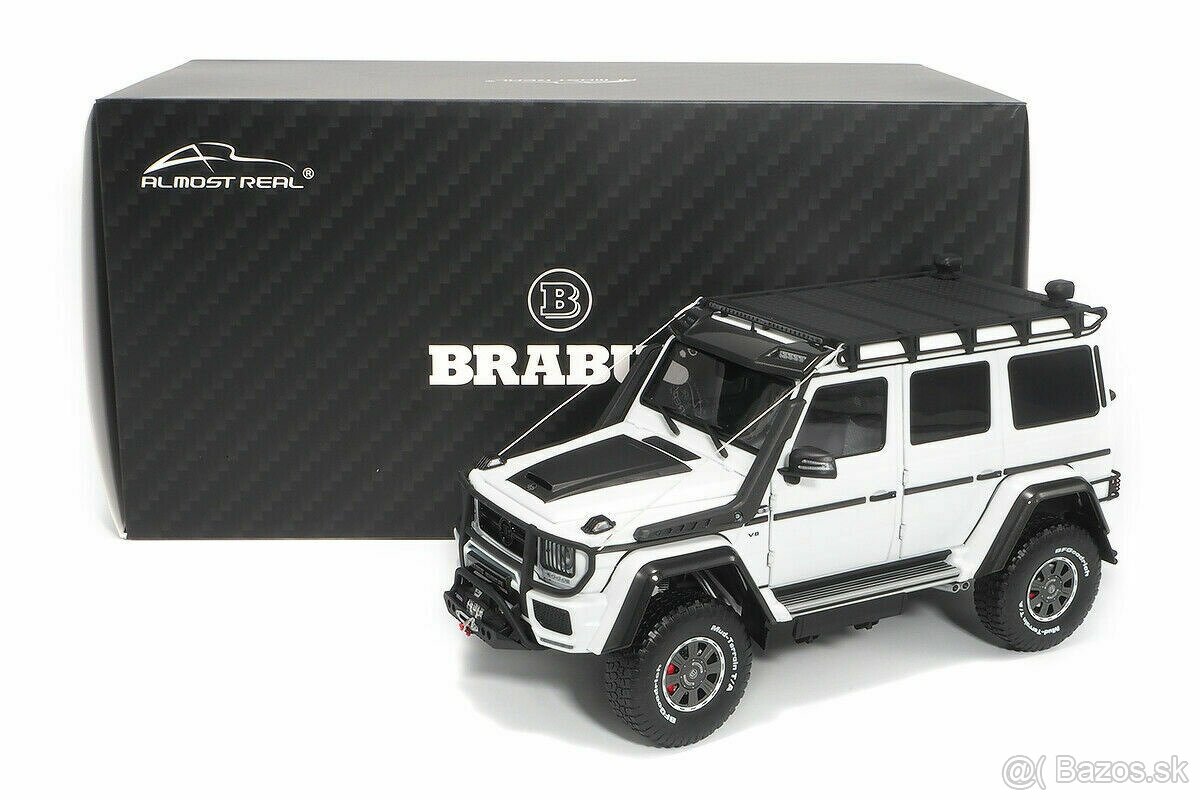 Model auto mercedes benz G brabus 550 1:18 almost real