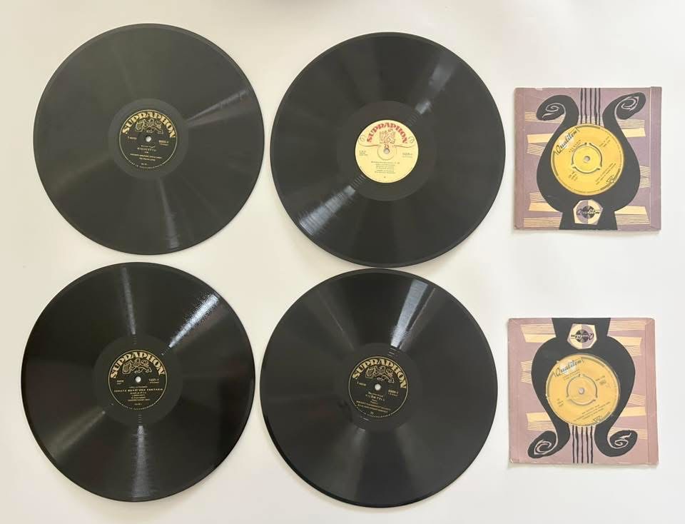 Šelakove platne 9ks - Mozart, Beethoven, Verdi …