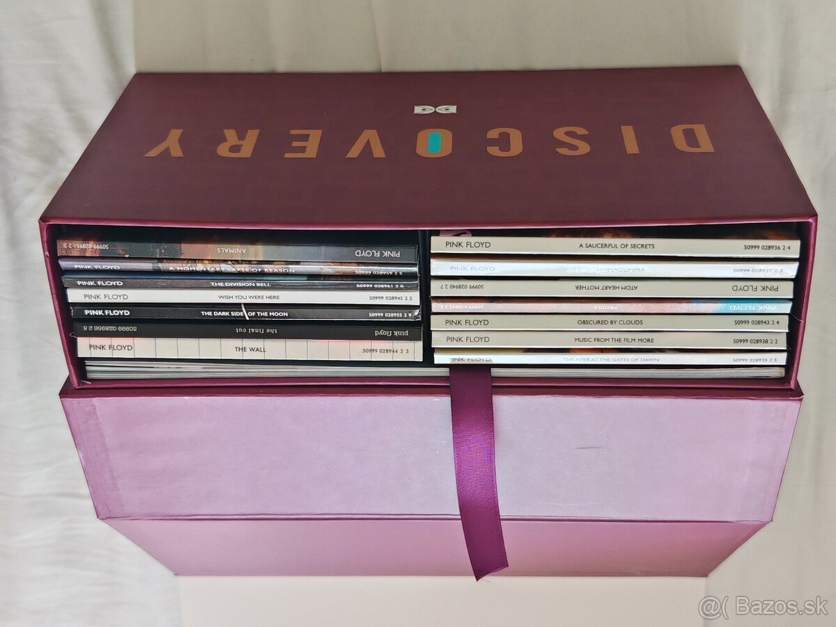Pink Floyd CD box, v obchode 190 eur stal