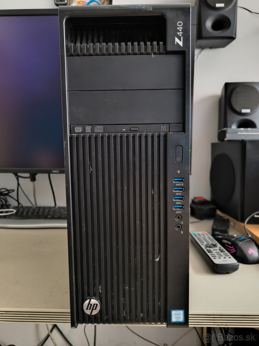 Predam pc hp Z440 cpu xeon E5 core4/8 ddr4 64gb ram