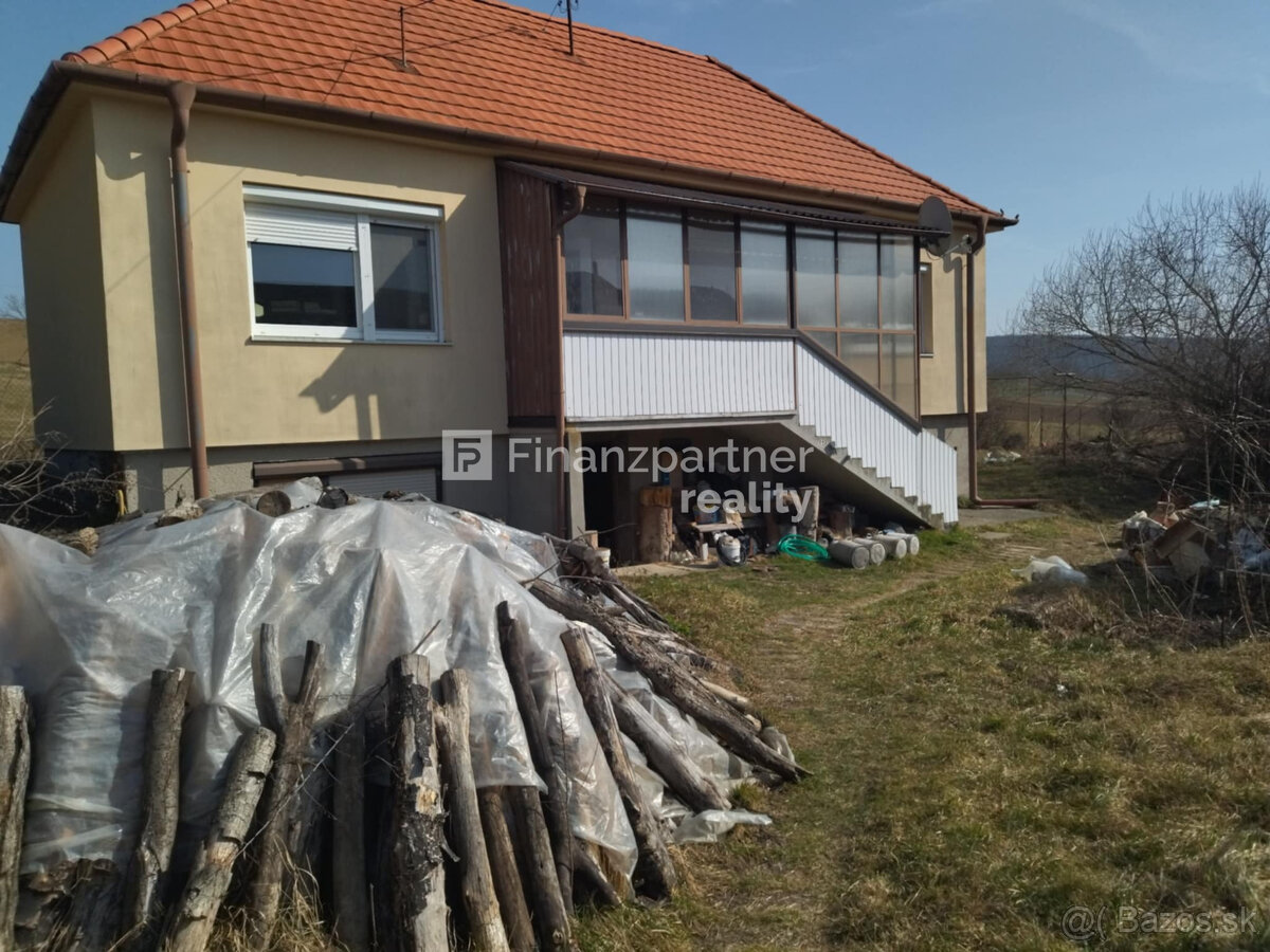 Predaj rodinný dom s potenciálom v malebnej Dobrej Vode