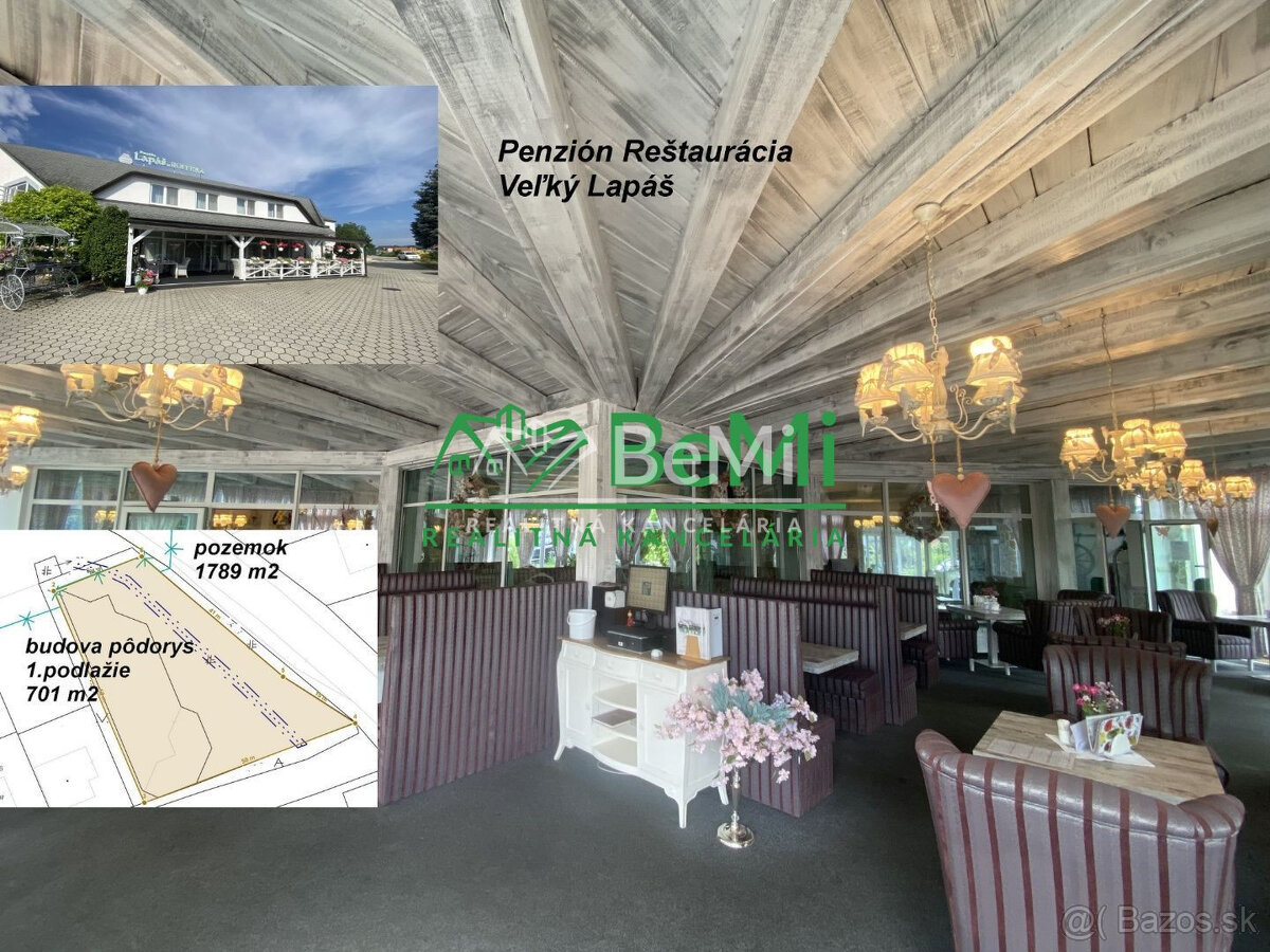 Penzión reštaurácia Nitra - Veľký Lapáš ID 493-18-MIG