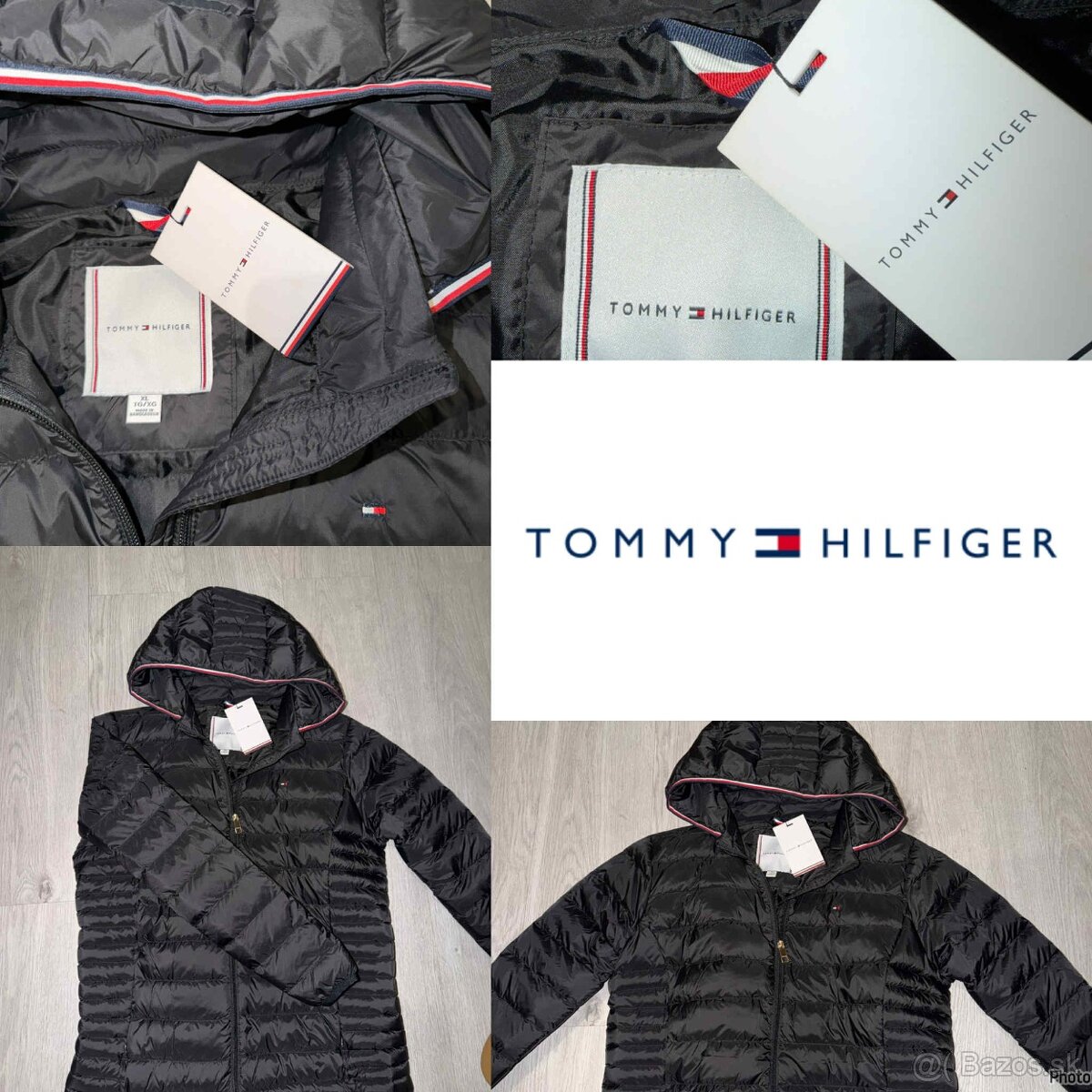 tommy hilfiger original stylova zimna luxusna bunda nova