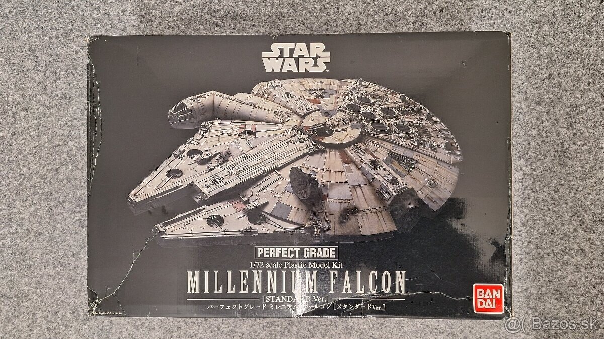 Predám plastikový model Millennium Falcon - Star Wars 1:72