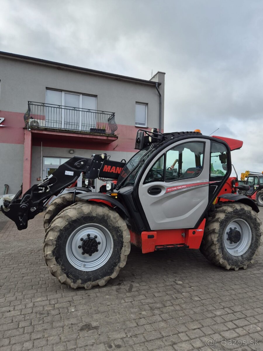 MANITOU MLT 635-130 PS+ Teleskopicky naakladač manipulator
