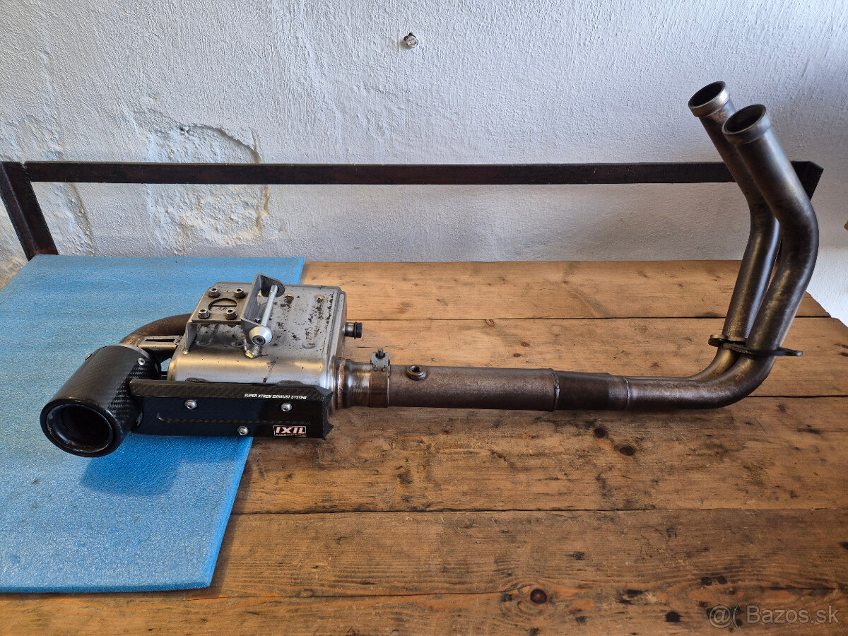 Prodám laděný výfuk IXIL na kawasaki EN 650 Vulcan S