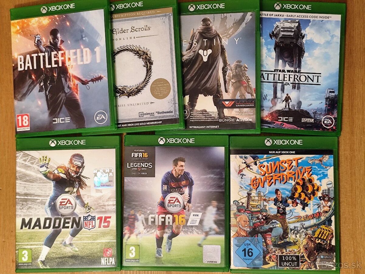 Balík 7 hier na Xbox One