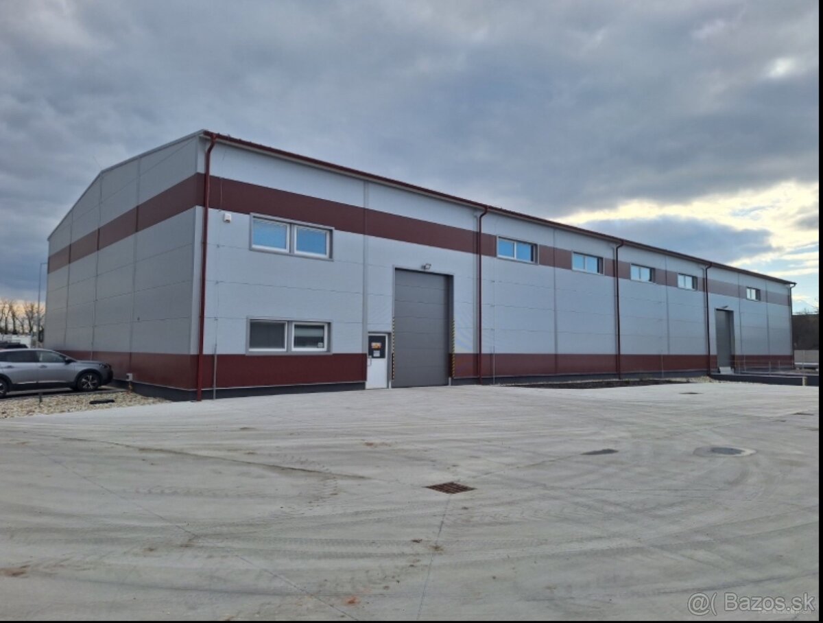 Prenájom skladových priestorov .