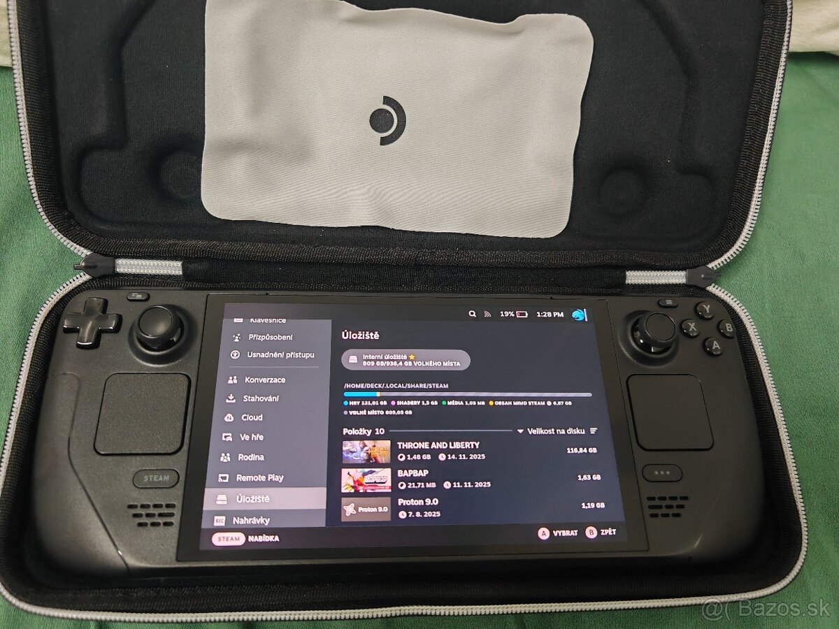 Nový Valve Steam Deck OLED 1TB