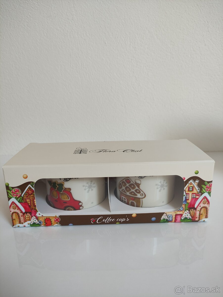 Šálky na kávu 2 kusy