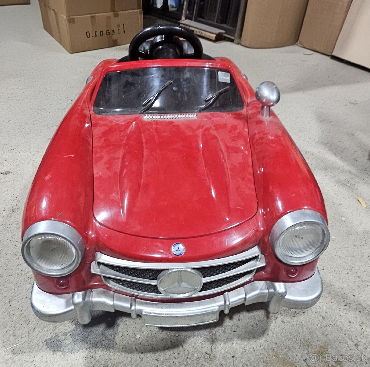 Detské elektrické retro autíčko