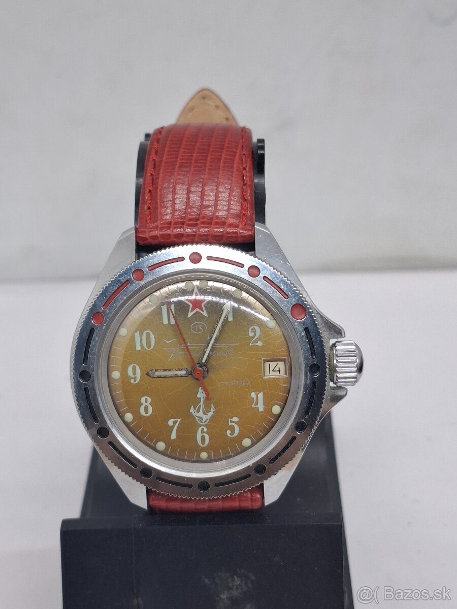 Predám funkčné náramkové hodiny VOSTOK Komandirskie 45 €