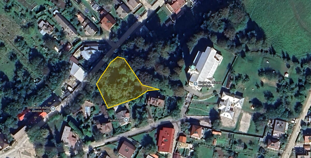 Predaj pozemku 1770m2 Chrenovec - Brusno