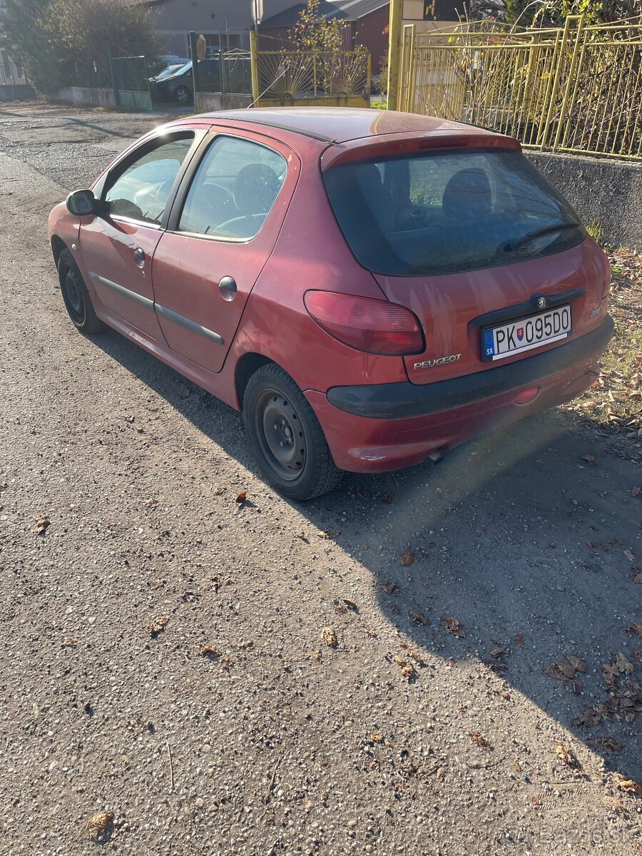 Peugeot 206 1.9D 50kw